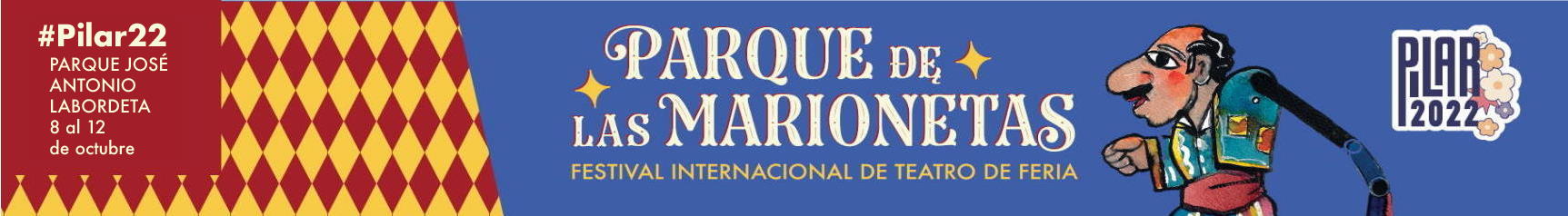 Edición 23 del Parque de las Marionetas del 8 al 12 de Octubre en Zaragoza